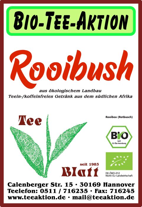 [A11] Bio-Tee-Aktion: Rooibush